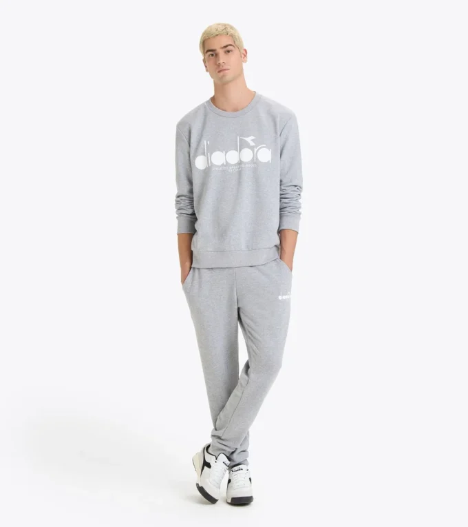 Felpa Crew Logo Felpa girocollo in cotone
