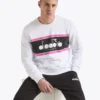 Felpa Crew Logo Felpa girocollo in cotone