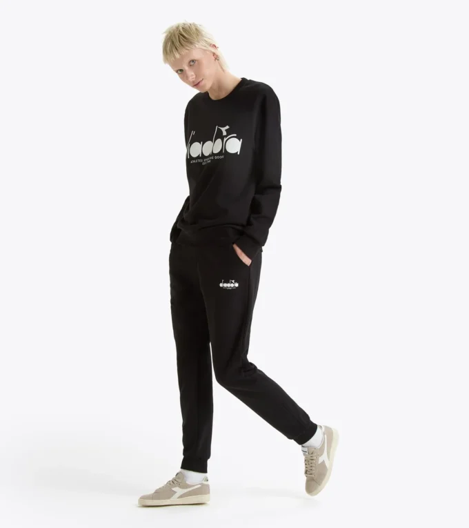 Felpa Crew Logo Felpa girocollo in cotone