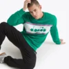 Felpa Crew Logo Felpa girocollo in cotone