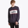 Felpa Crew Logo Felpa girocollo in cotone