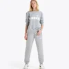 Felpa Crew Logo Felpa girocollo in cotone
