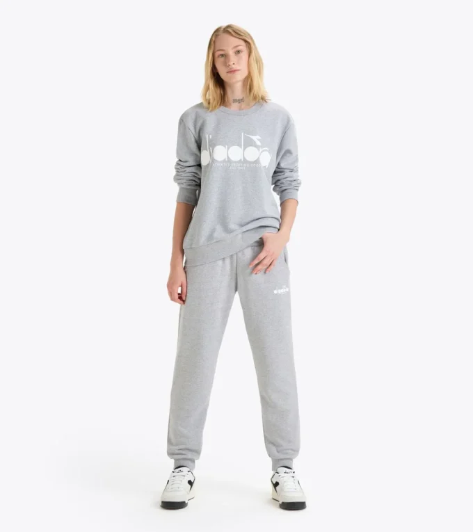 Felpa Crew Logo Felpa girocollo in cotone