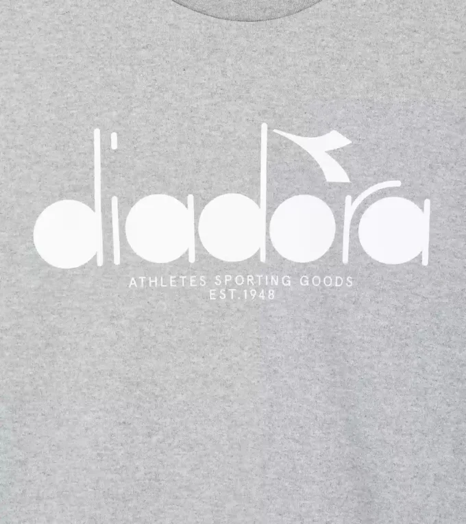 Felpa Crew Logo Felpa girocollo in cotone