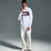 Felpa Crew Logo Felpa girocollo in cotone