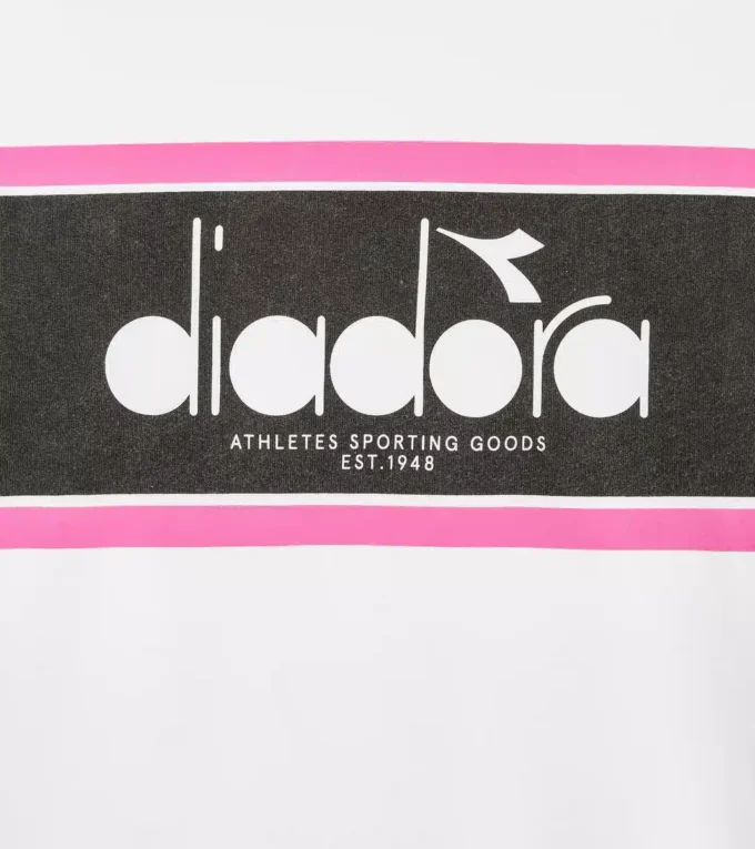 Felpa Crew Logo Felpa girocollo in cotone