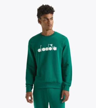 Felpa Crew Logo Felpa – Made in Italy – Unisex