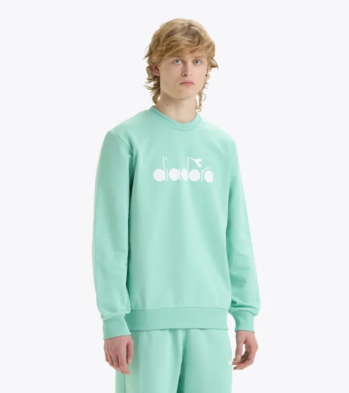 Felpa Crew Logo Felpa – Made in Italy – Unisex