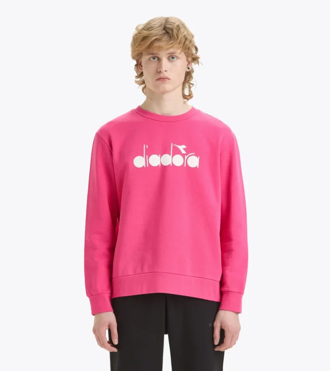 Felpa Crew Logo Felpa – Made in Italy – Unisex