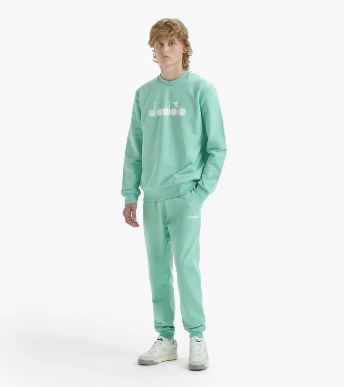 Felpa Crew Logo Felpa – Made in Italy – Unisex