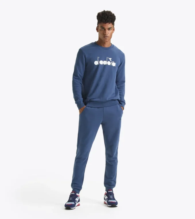 Felpa Crew Logo Felpa – Made in Italy – Unisex