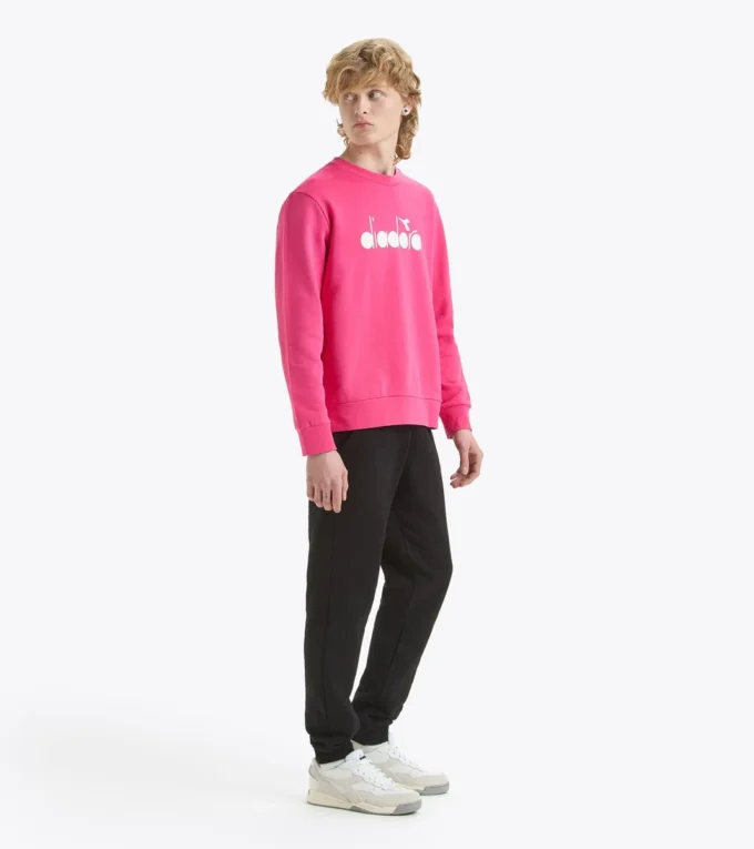 Felpa Crew Logo Felpa – Made in Italy – Unisex