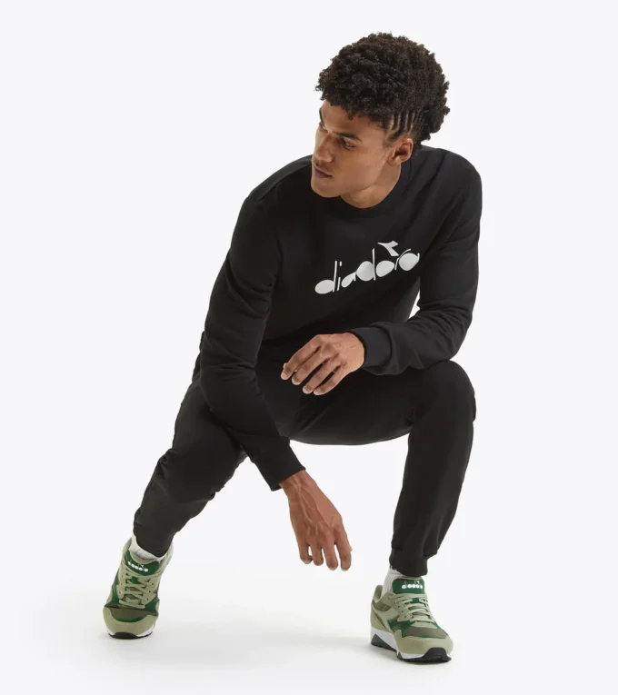 Felpa Crew Logo Felpa – Made in Italy – Unisex