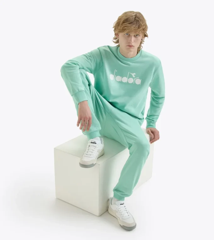 Felpa Crew Logo Felpa – Made in Italy – Unisex