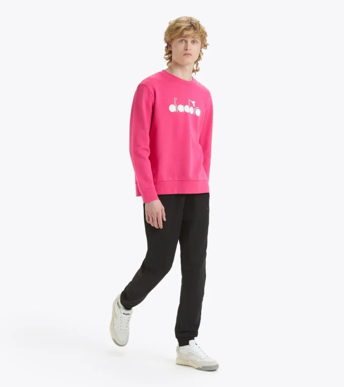 Felpa Crew Logo Felpa – Made in Italy – Unisex