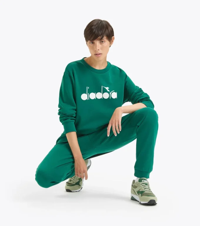 Felpa Crew Logo Felpa – Made in Italy – Unisex