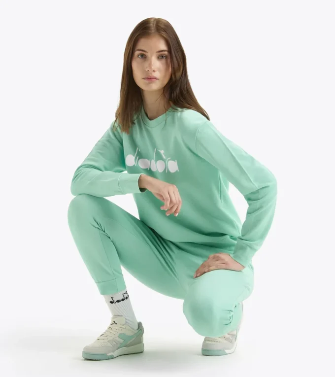 Felpa Crew Logo Felpa – Made in Italy – Unisex