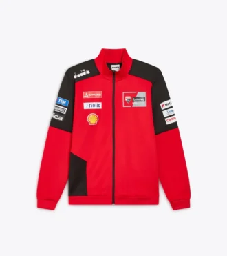 Felpa sportiva Ducati Replica Mgp25 con zip integrale Felpa sportiva Ducati 2025 MotoGP replica con zip integrale