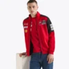 Felpa sportiva Ducati Replica Mgp25 con zip integrale Felpa sportiva Ducati 2025 MotoGP replica con zip integrale