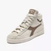 Game High Suede Waxed Sneaker da tennis retrò alta