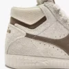 Game High Suede Waxed Sneaker da tennis retrò alta