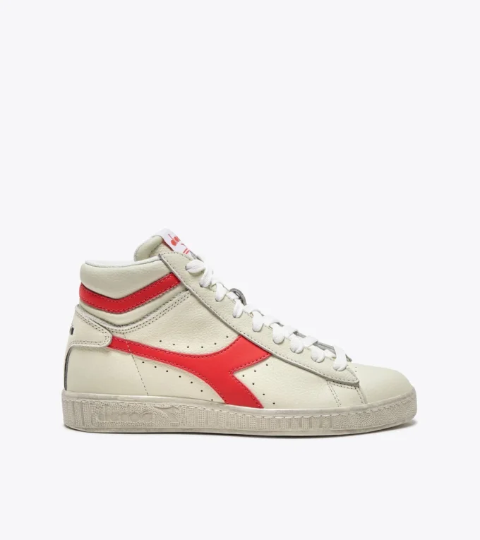 Game L High Fluo Waxed Sneakers sportive – Unisex