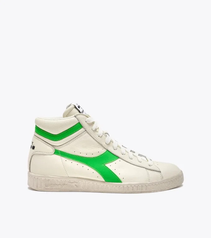 Game L High Fluo Waxed Sneakers sportive – Unisex