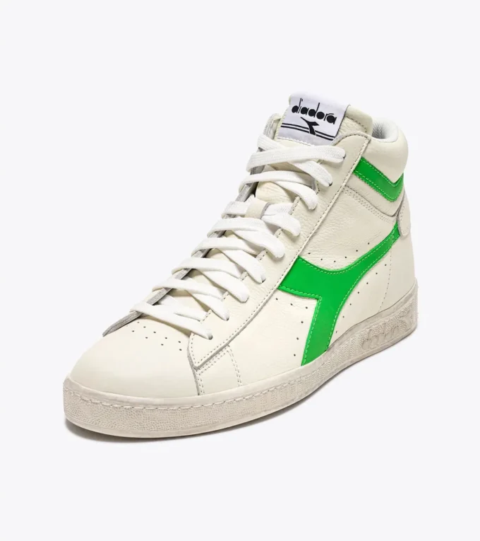 Game L High Fluo Waxed Sneakers sportive – Unisex
