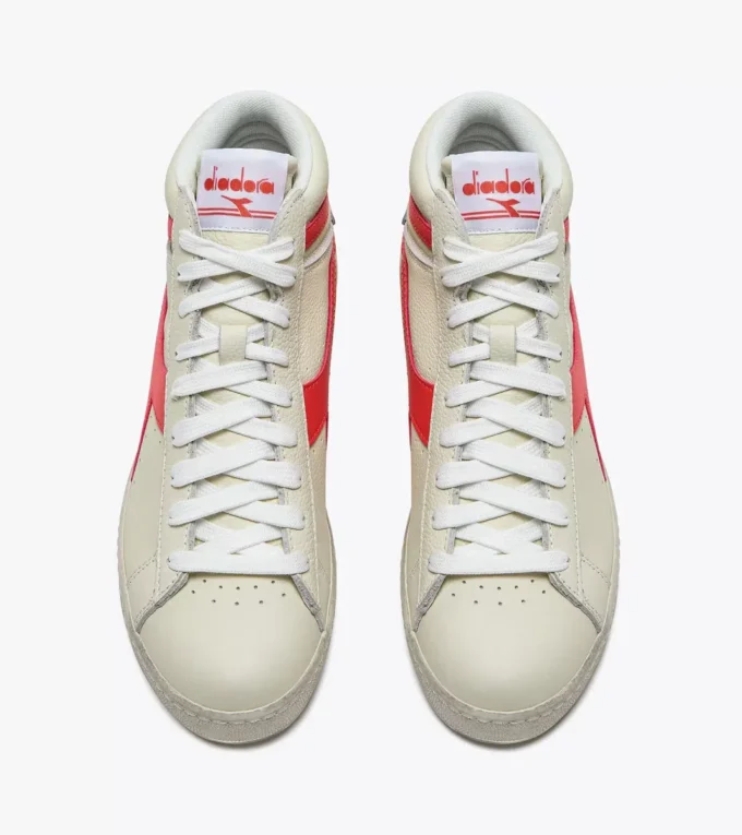 Game L High Fluo Waxed Sneakers sportive – Unisex