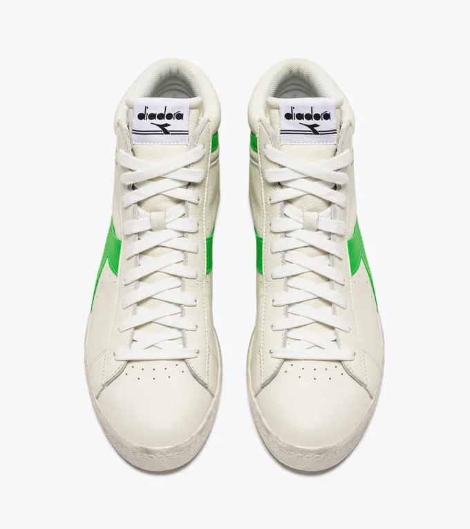 Game L High Fluo Waxed Sneakers sportive – Unisex