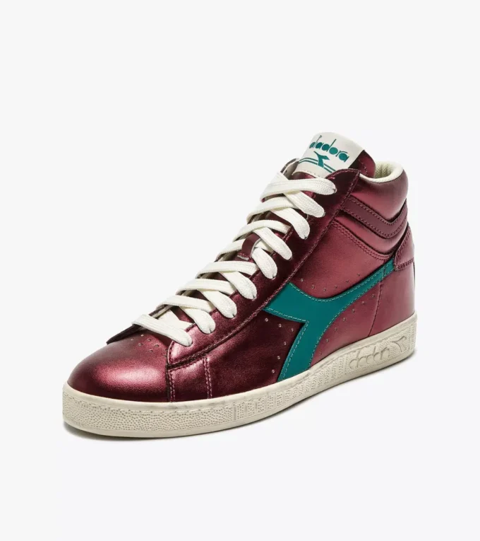 Game L High Metallic Wn Sneakers sportive in pelle