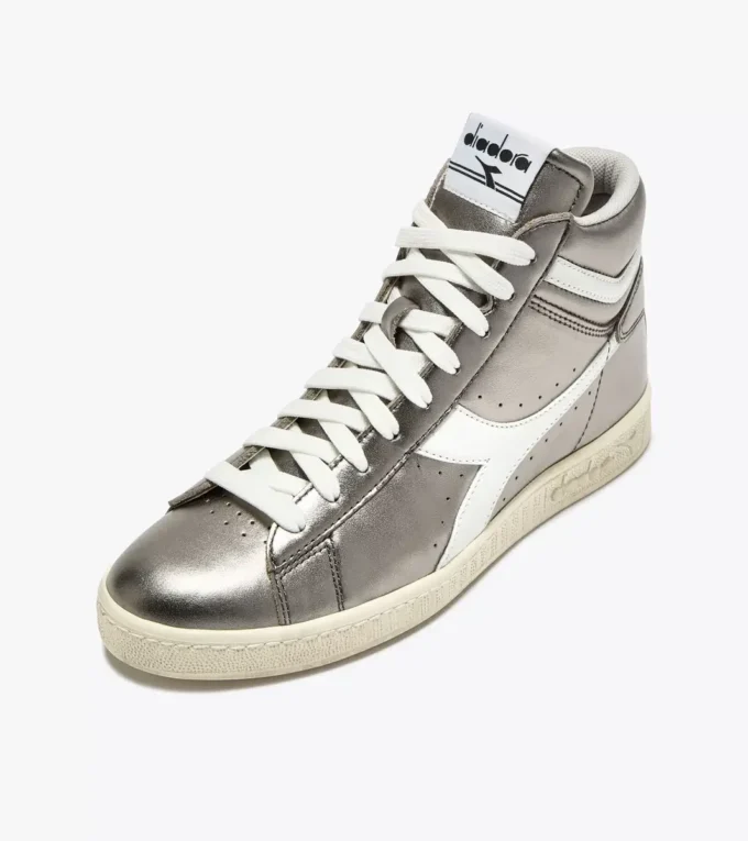 Game L High Metallic Wn Sneakers sportive in pelle
