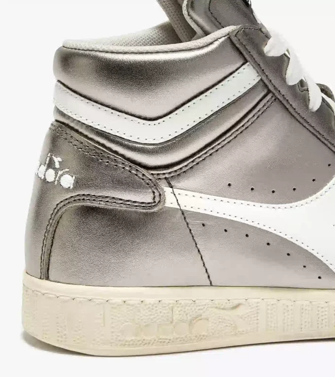 Game L High Metallic Wn Sneakers sportive in pelle