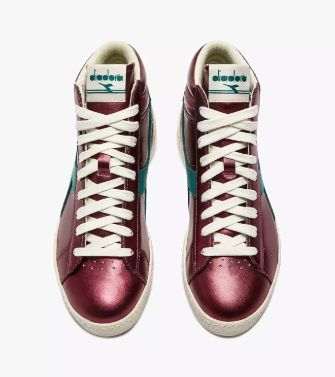 Game L High Metallic Wn Sneakers sportive in pelle