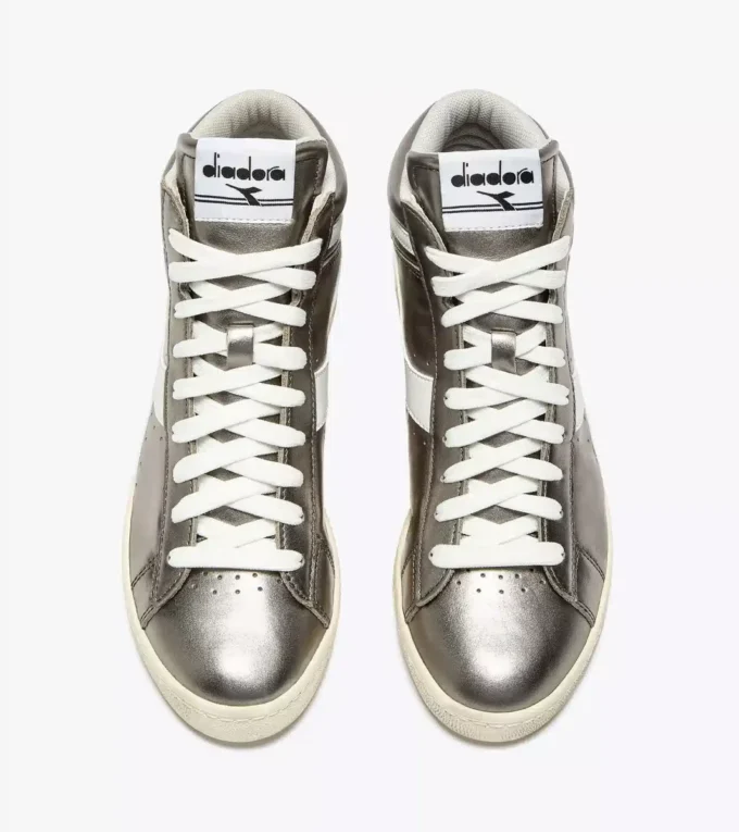 Game L High Metallic Wn Sneakers sportive in pelle
