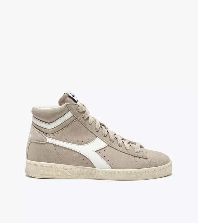 Game L High Suede Waxed Sneakers sportive