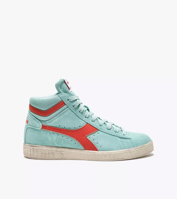 Game L High Suede Waxed Sneakers sportive