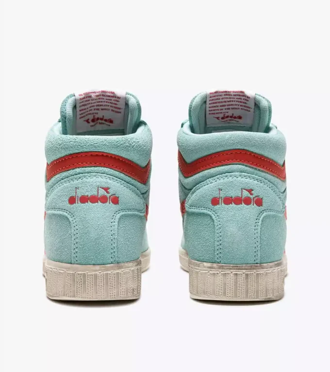 Game L High Suede Waxed Sneakers sportive