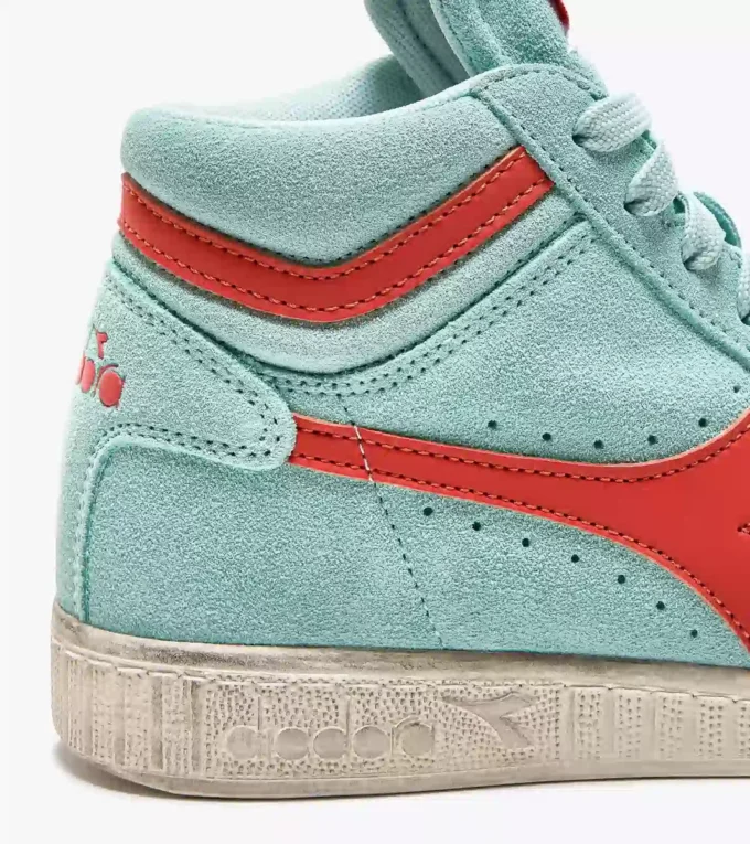 Game L High Suede Waxed Sneakers sportive
