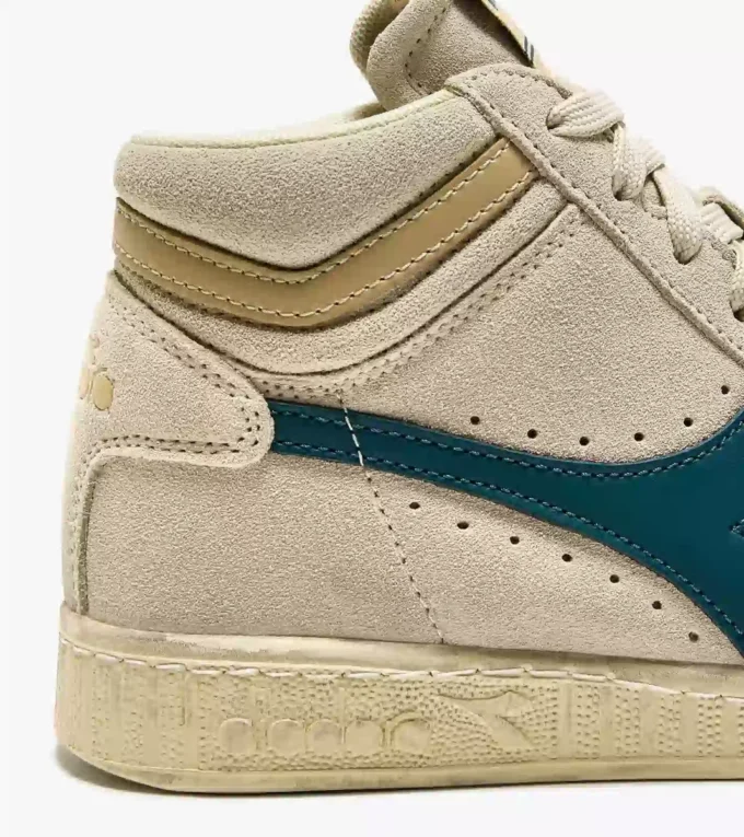 Game L High Suede Waxed Sneakers sportive