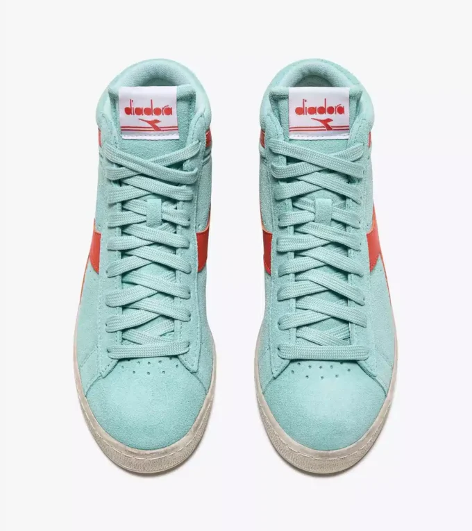 Game L High Suede Waxed Sneakers sportive