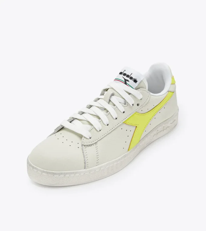 Game L Low Fluo Waxed Sneakers sportive – Unisex