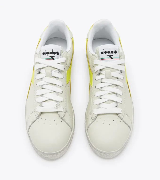 Game L Low Fluo Waxed Sneakers sportive – Unisex