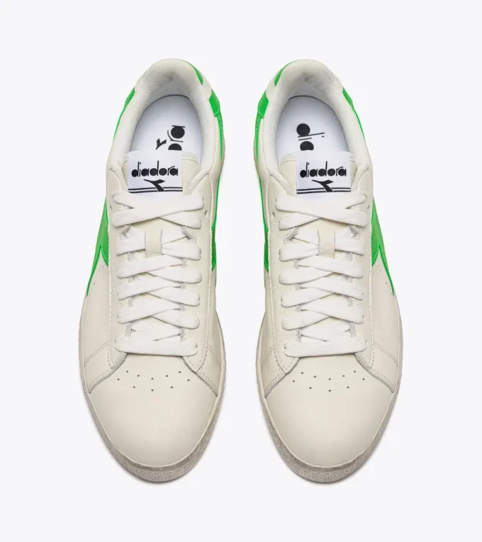 Game L Low Fluo Waxed Sneakers sportive – Unisex