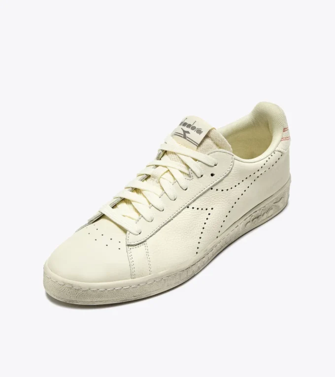 Game L Low Plush Sneaker sportive in pelle