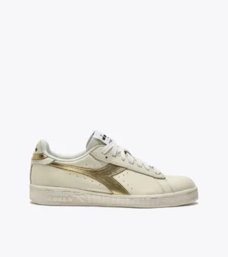 Game L Low Waxed Metal Wn Sneakers sportive in pelle