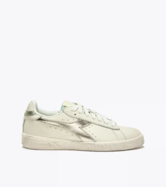 Game L Low Waxed Metal Wn Sneakers sportive in pelle