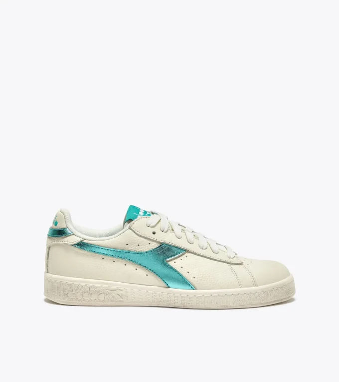 Game L Low Waxed Metal Wn Sneakers sportive in pelle