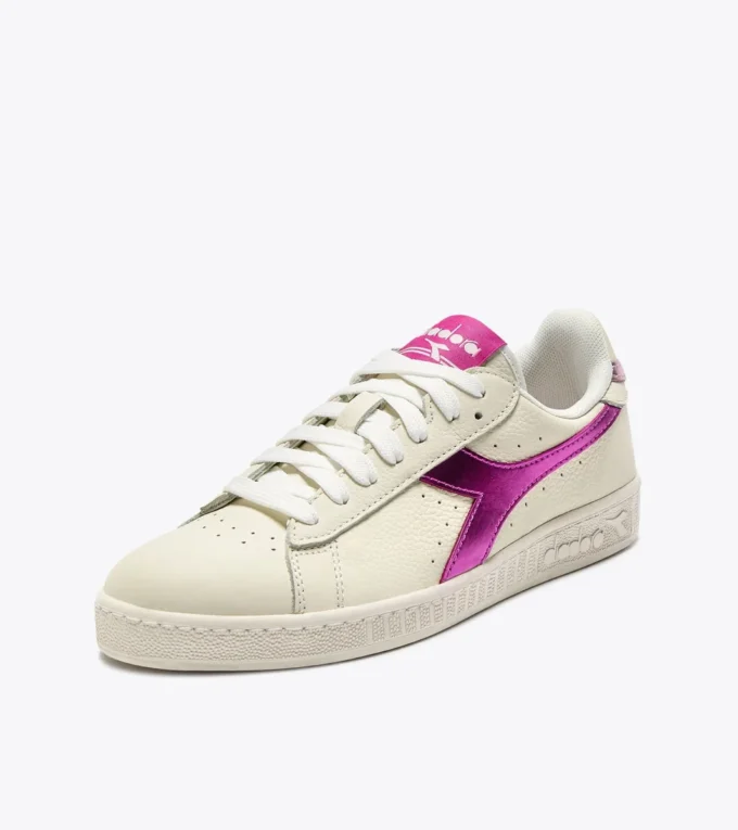 Game L Low Waxed Metal Wn Sneakers sportive in pelle