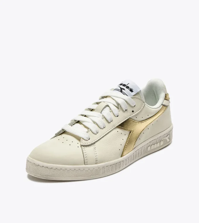 Game L Low Waxed Metal Wn Sneakers sportive in pelle